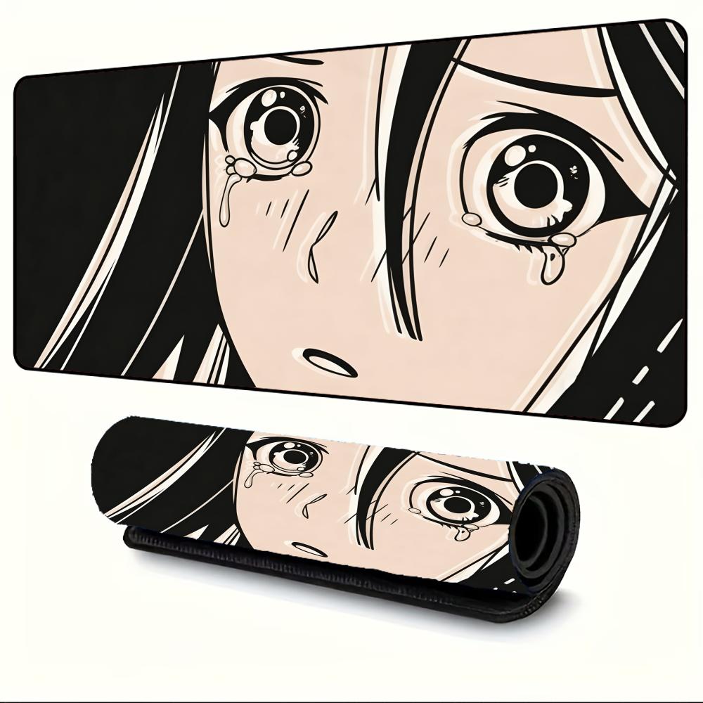 Retro Gaming Keyboard And Mouse - Retro Anime Face Vintage Aesthetic Gaming