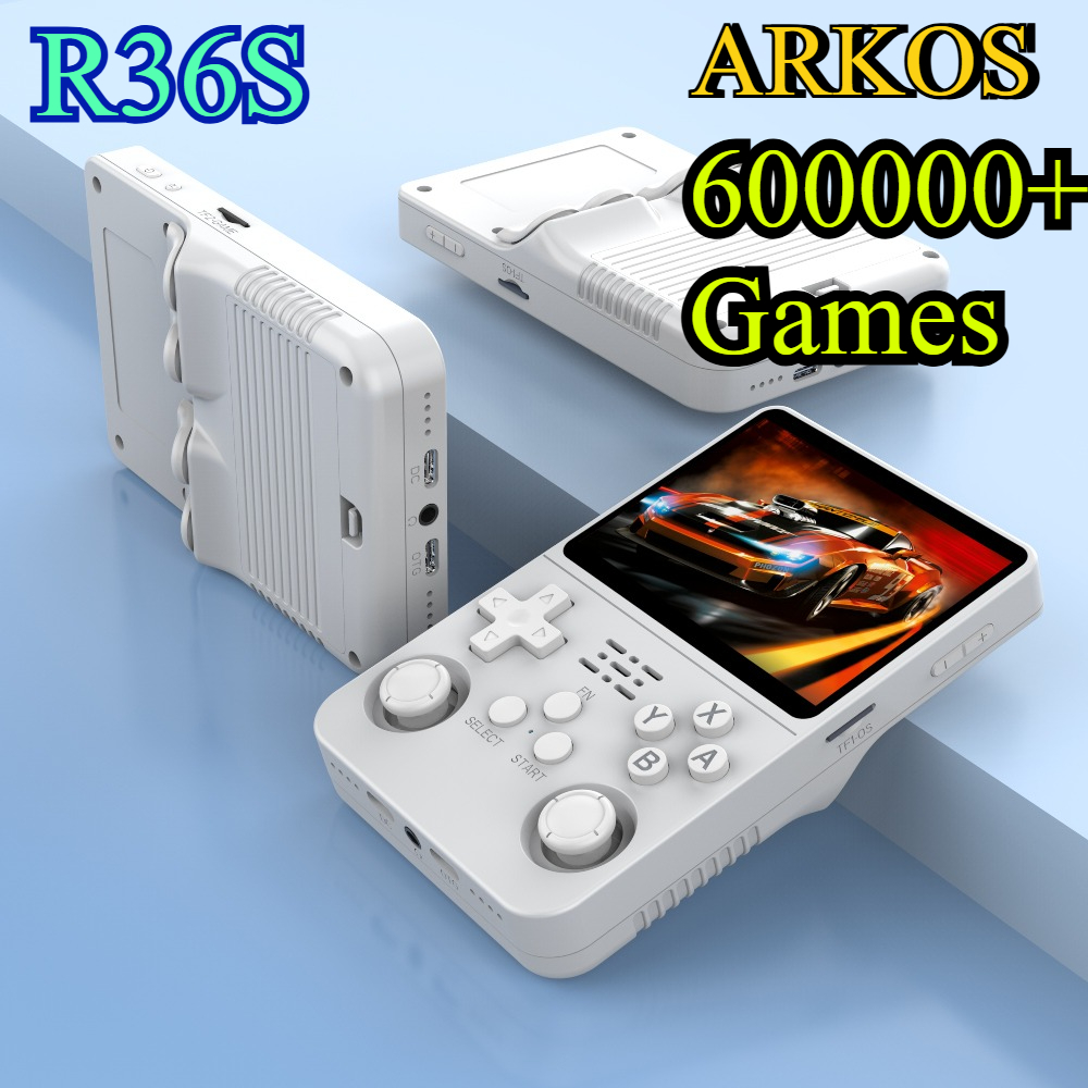 Retro Gaming Usb - BOYHOM 256G Open Source R36S Retro