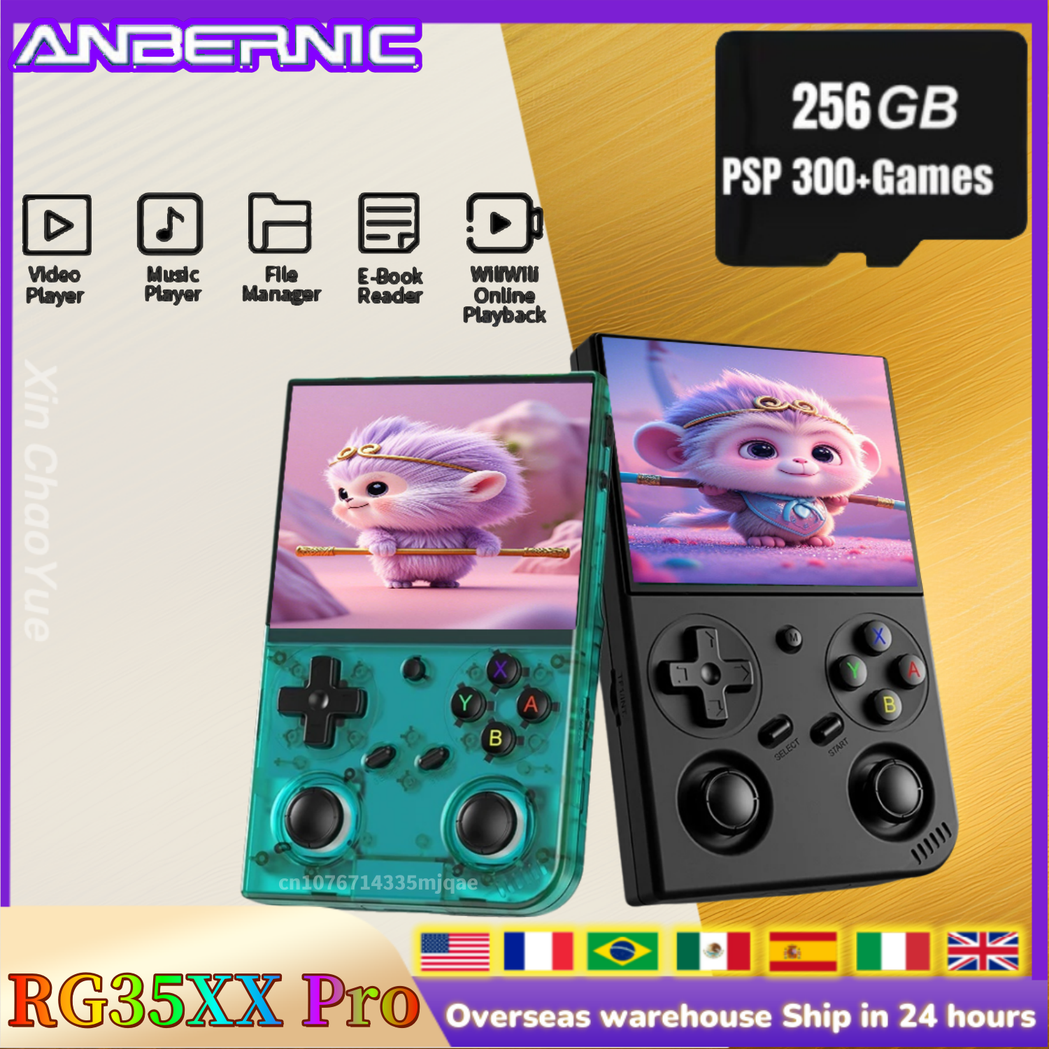 Retro Gaming Upscaler - Anbernic RG35XX PRO RG 35XXPRO Retro