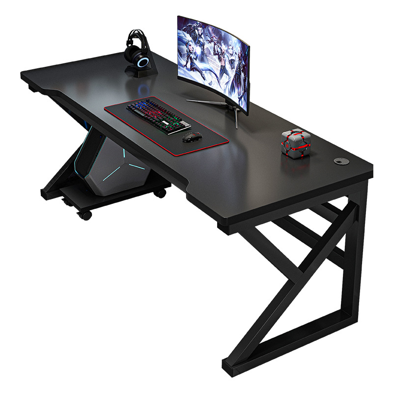 Retro Gaming Table - Double Computer Desk Desktop Home Gaming