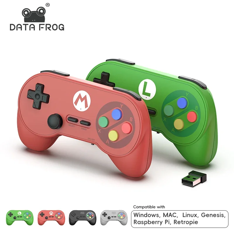 Retro Gaming For Windows - Data Frog PC07 Wireless Retro Game