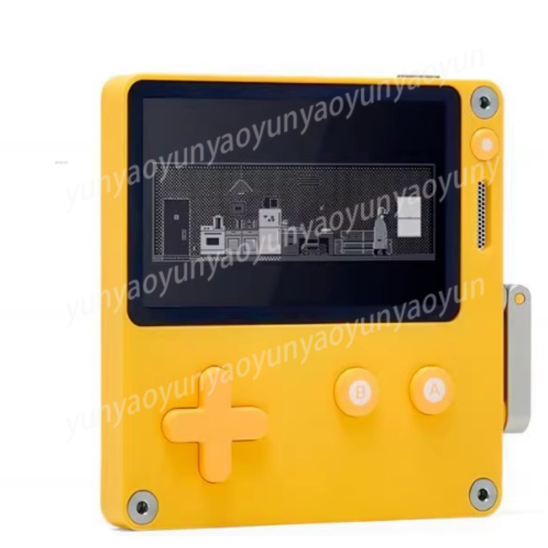 Retro Gaming Handheld - Creative Hand Crank Retro Game Console