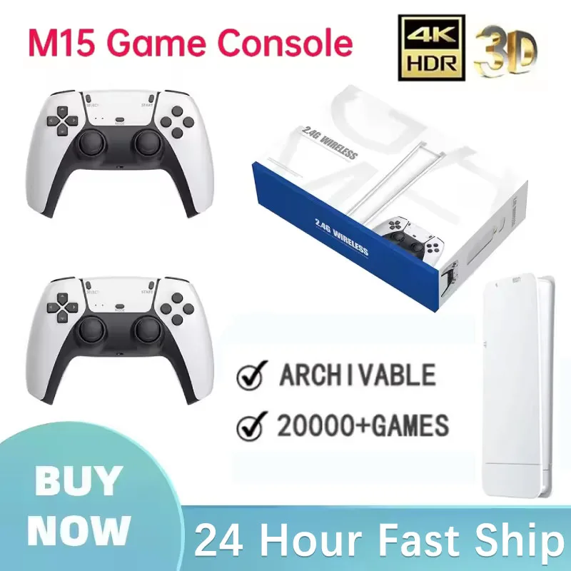 Retro Gaming Usb - Wireless Gamepads M15 Game Stick Mini