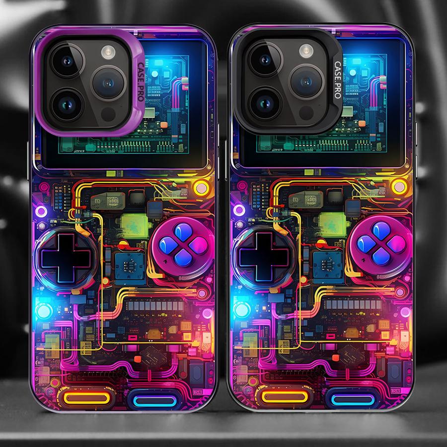 Retro Gaming Theme - Retro Game Console Pattern Phone Case