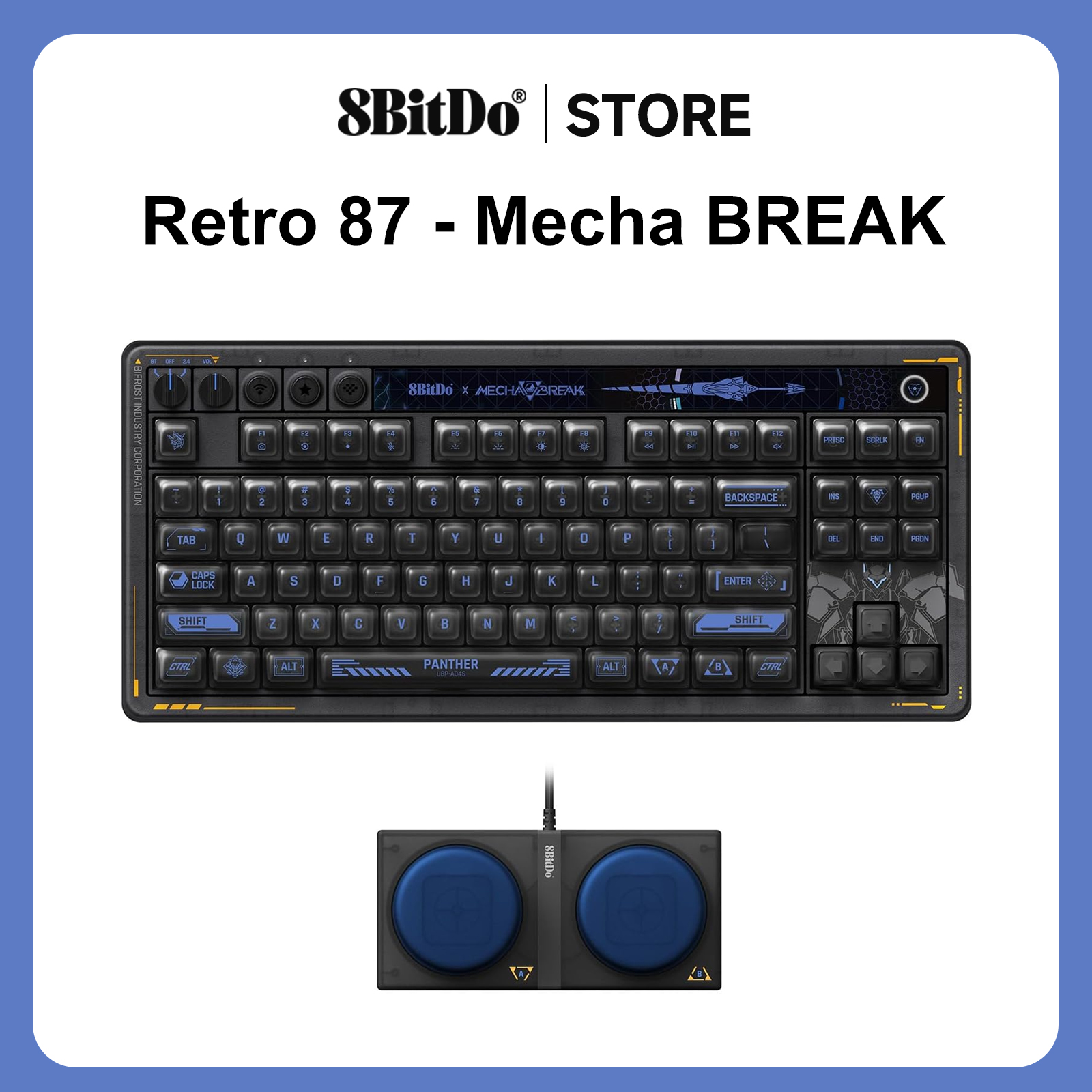 Retro Gaming For Windows - 8BitDo Retro 87 Mechanical Keyboard -