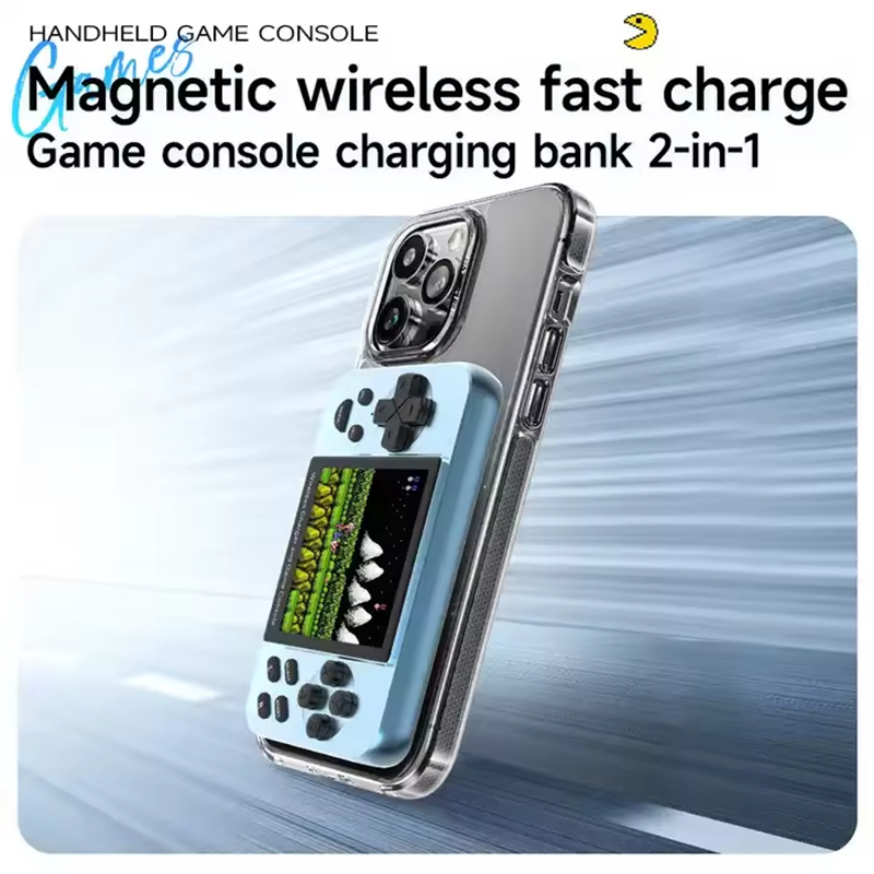 5000mAh 15W Fast Wireless Char - Retro Gaming Power Bank ulasan dan harga