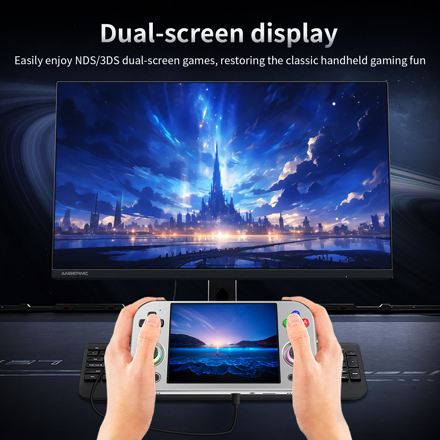 ANBERNIC RG477M RG Slide Retro - Retro Gaming Upscaler ulasan dan harga