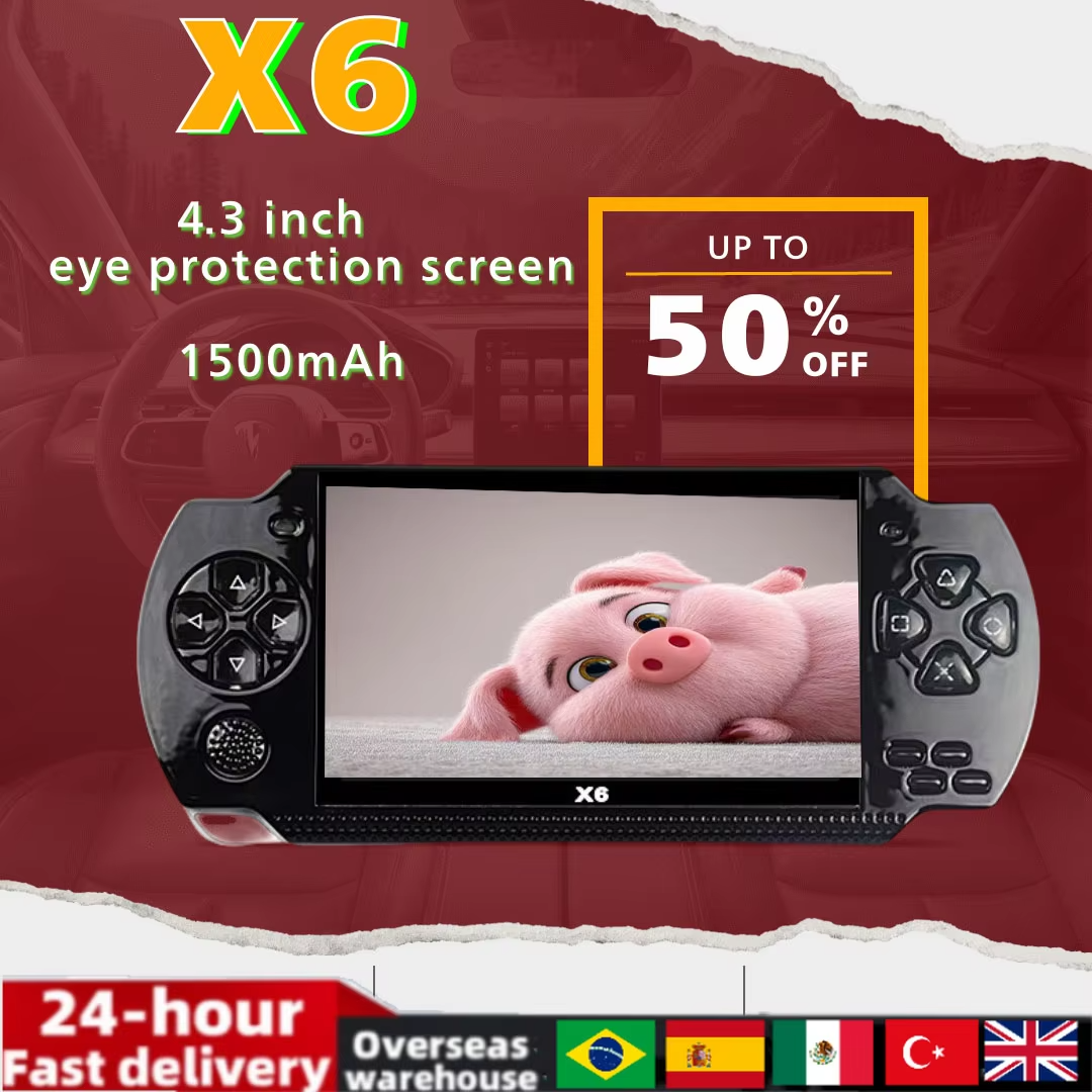 X6 Retro Handheld Game Console - Retro Gaming X6 ulasan dan harga
