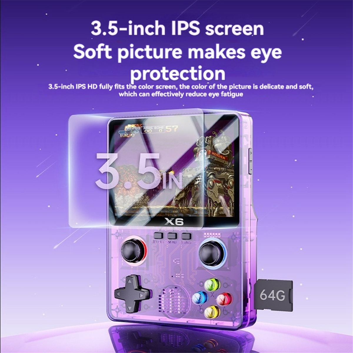 New X6 Retro Game Console 3.5i - Retro Gaming X6 ulasan dan harga