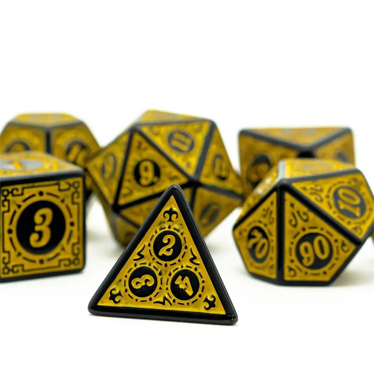 High Quality Plastic DND Dice  - Retro Gaming Fonts ulasan dan harga