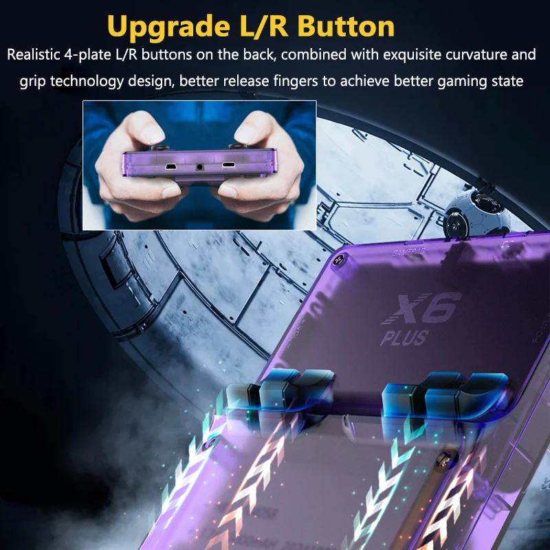 X6 Plus 64G Portable Handheld  - Retro Gaming X6 ulasan dan harga