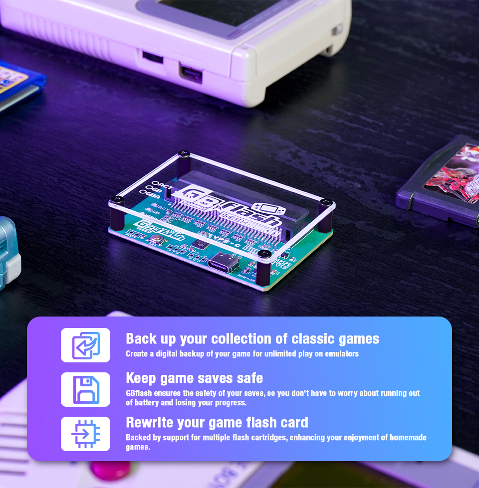 Game Card Burner For Game Boy/ - Retro Gaming Usb ulasan dan harga