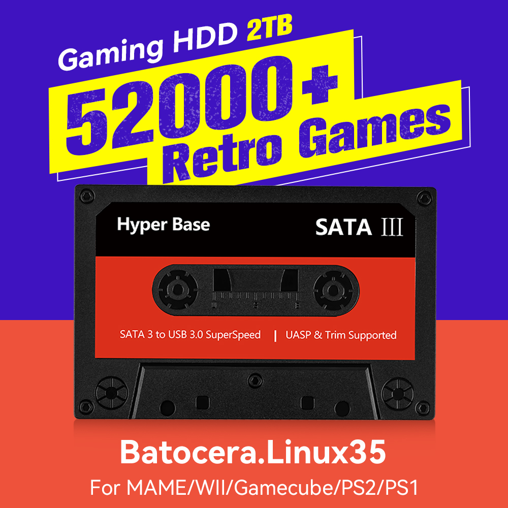 Batocera 500GB/2TB Retro Game  - Retro Gaming For Windows ulasan dan harga