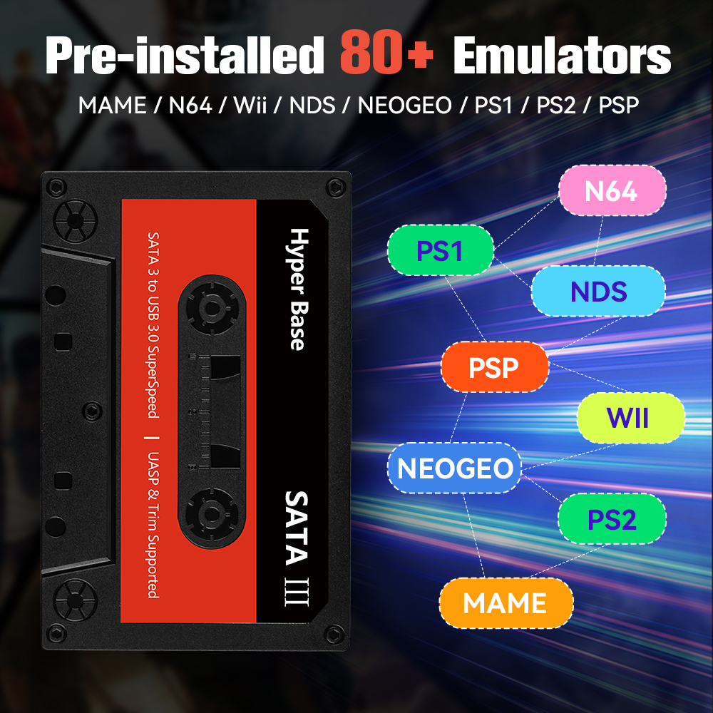 Batocera 500GB/2TB Retro Game  - Retro Gaming For Windows ulasan dan harga
