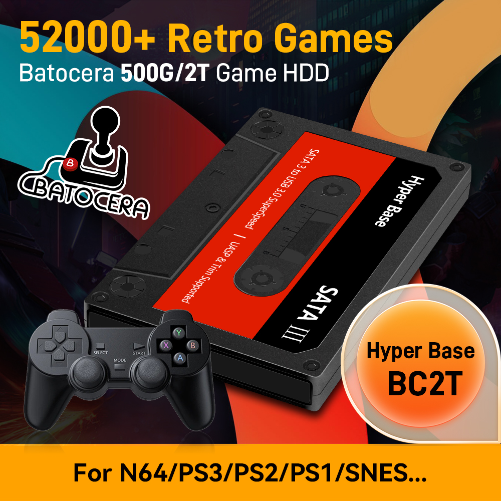 Batocera 500G/2T Emulator Game - Retro Gaming Table ulasan dan harga