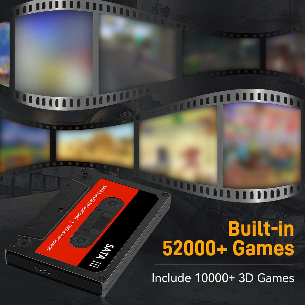 Batocera 500G/2T Emulator Game - Retro Gaming Table ulasan dan harga