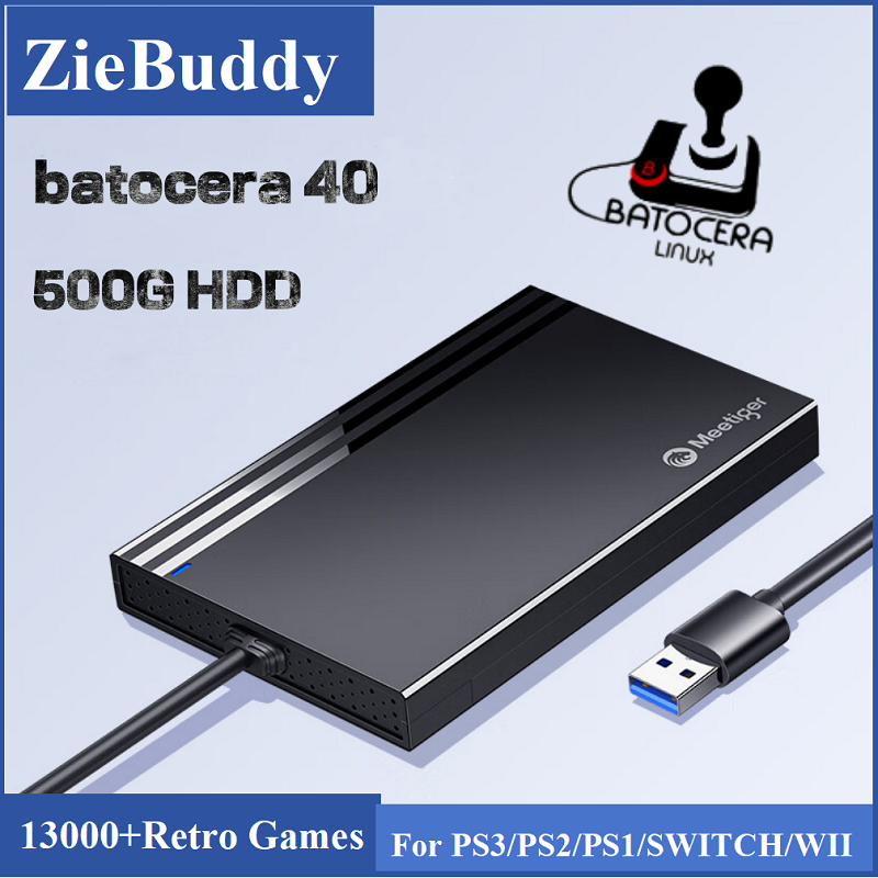ZieBuddy Batocera 40 Linux 500 - Retro Gaming Theme ulasan dan harga