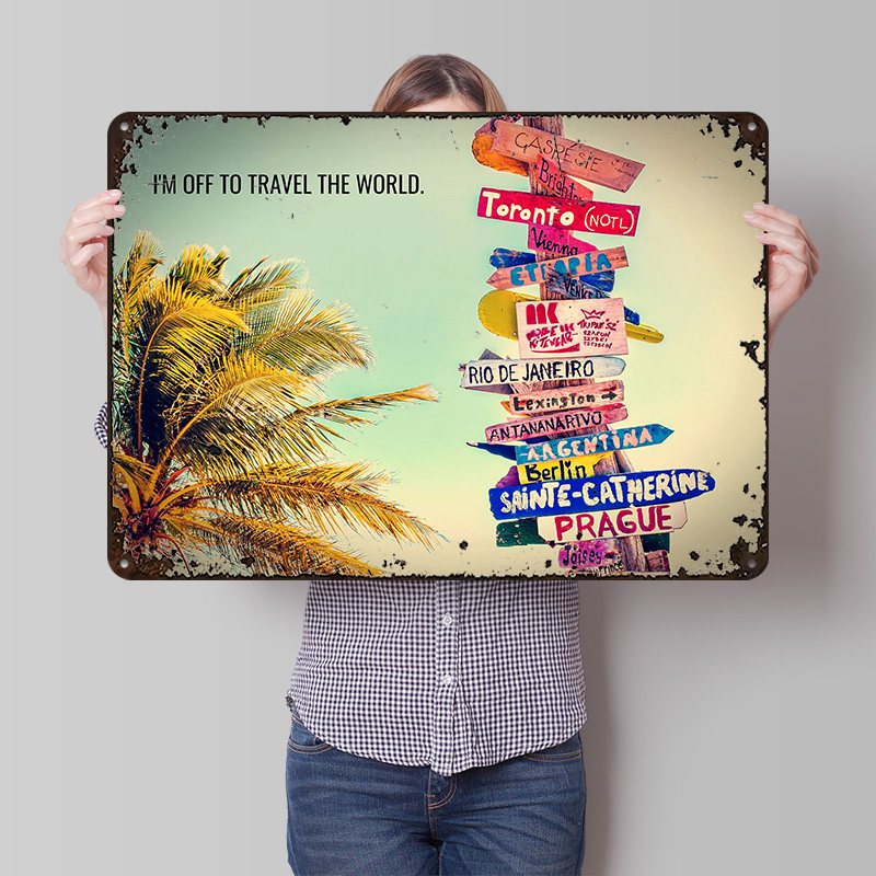 Travel the World Poster Custom - World Of Retro Gaming ulasan dan harga