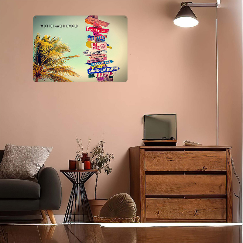 Travel the World Poster Custom - World Of Retro Gaming ulasan dan harga