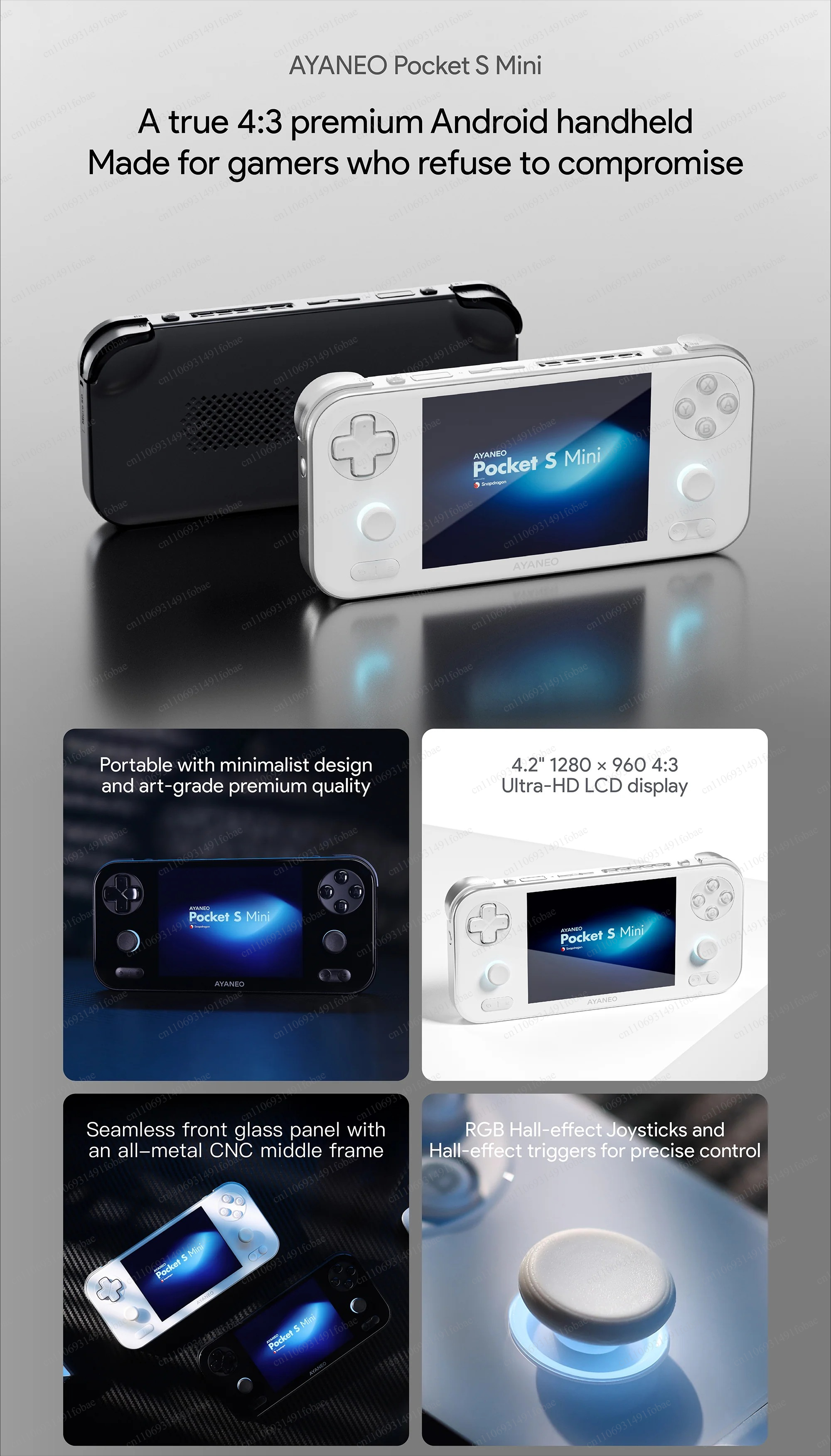 AYANEO Pocket S Mini Retro Han - Retro Gaming Handheld ulasan dan harga