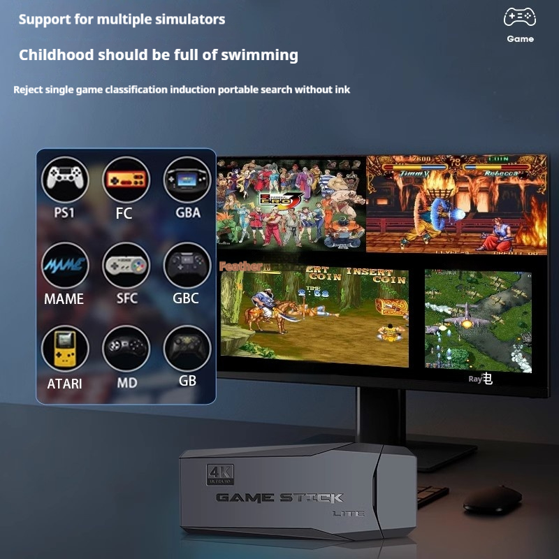 Wireless Video Game Stick 2.4G - Retro Gaming Table ulasan dan harga