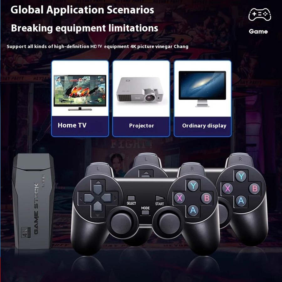 Wireless Video Game Stick 2.4G - Retro Gaming Table ulasan dan harga