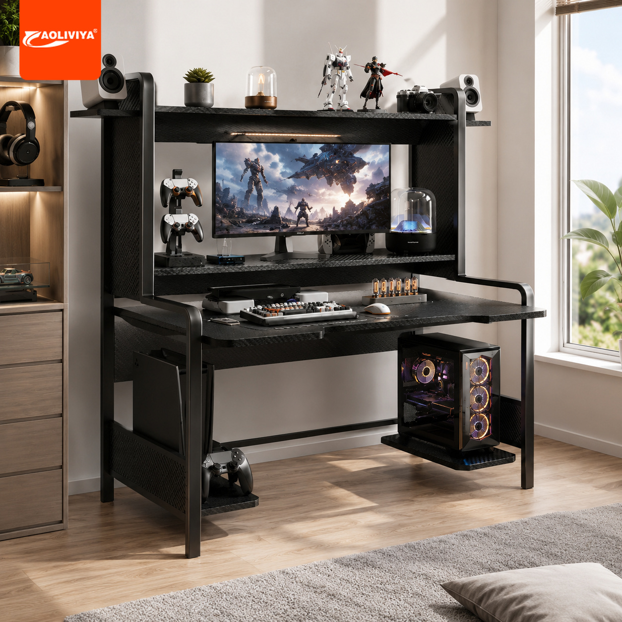AOLIVIYA Desktop Host Computer - Retro Gaming Table ulasan dan harga