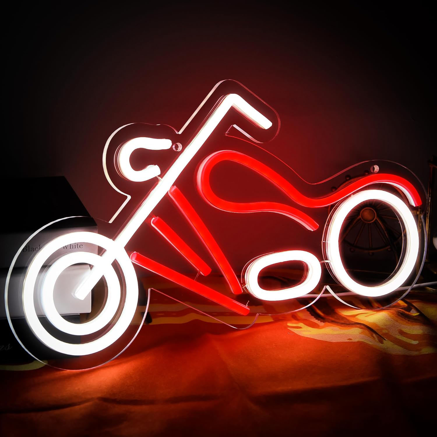 Retro Chopper Motorcycle Neon  - Retro Gaming Usb ulasan dan harga