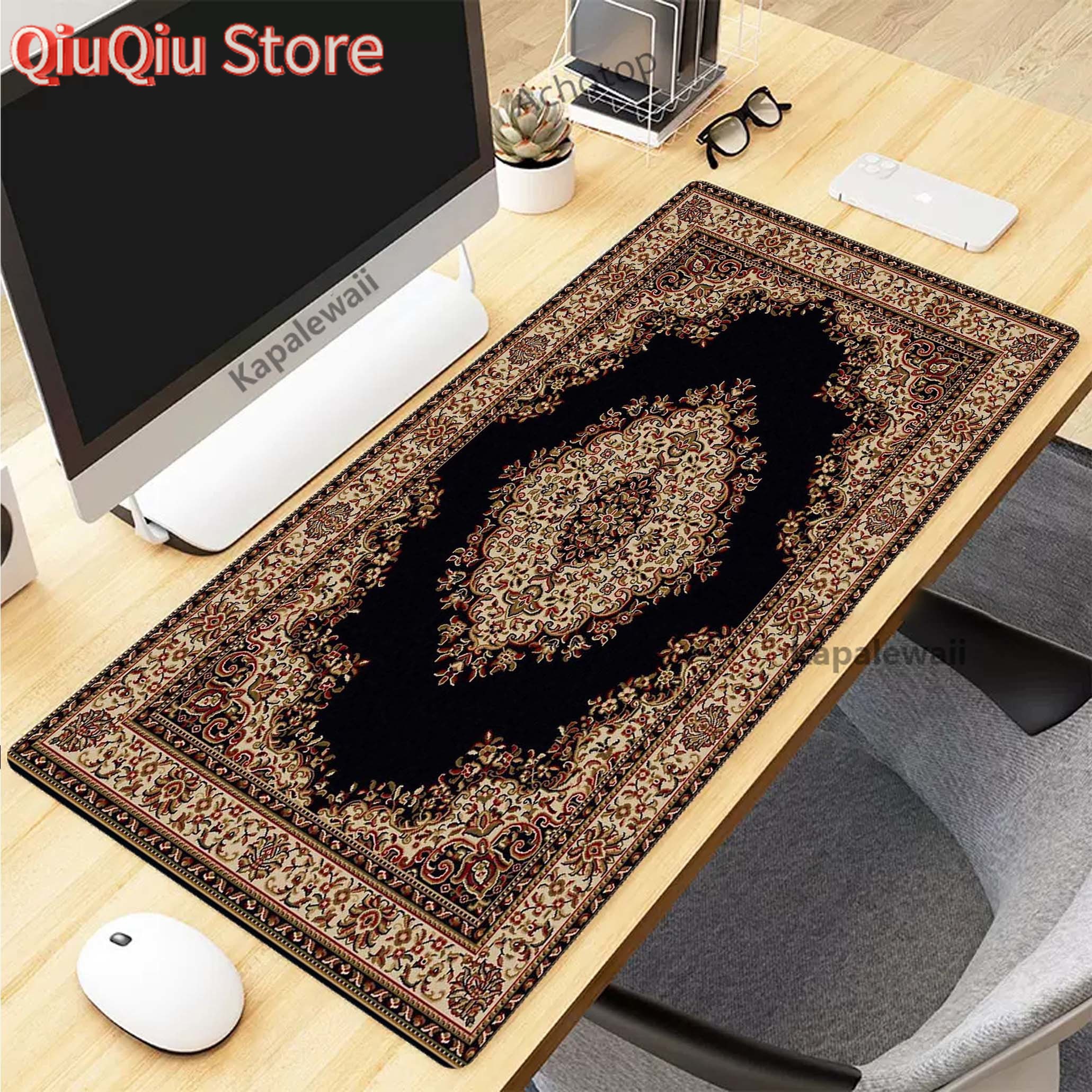 Persian Carpet Mysterious Retr - Retro Gaming Keyboard And Mouse ulasan dan harga