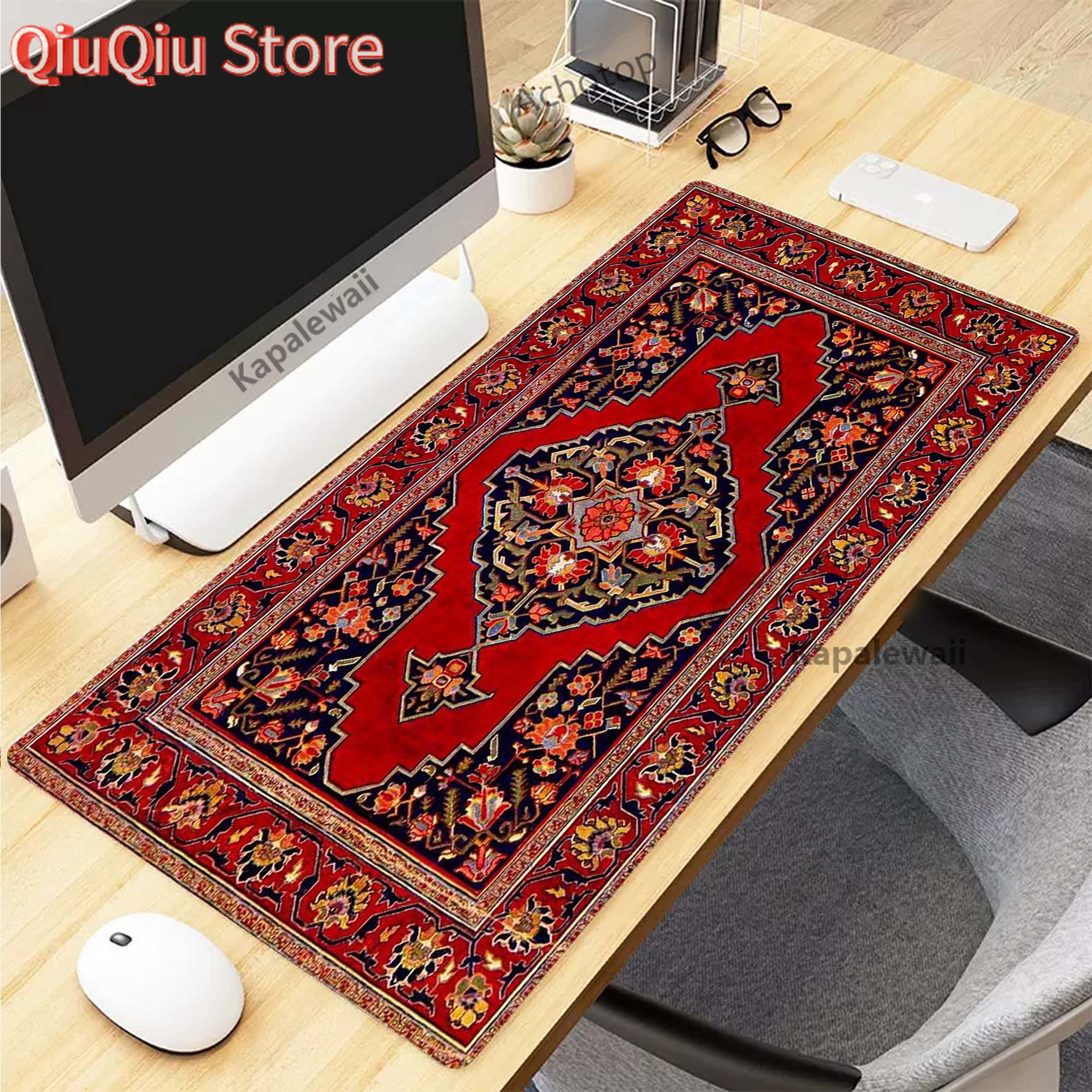 Persian Carpet Mysterious Retr - Retro Gaming Keyboard And Mouse ulasan dan harga