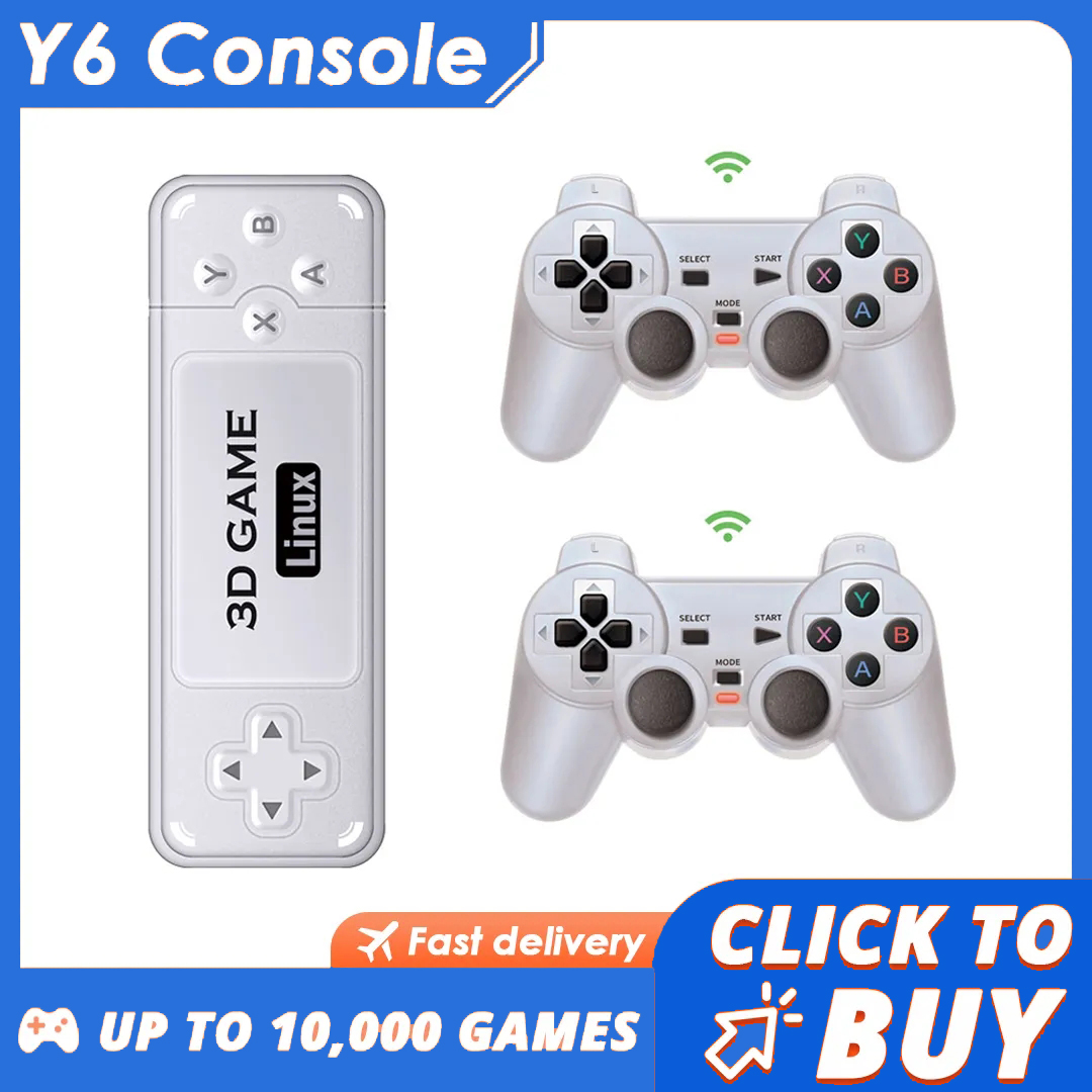 BOYHOM Y6 Retro Game Console 4 - Retro Gaming Upscaler ulasan dan harga