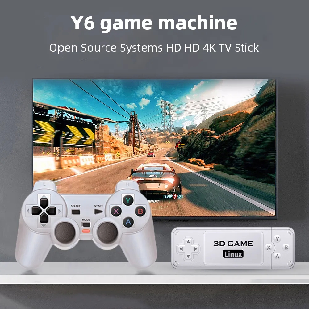 BOYHOM Y6 Retro Game Console 4 - Retro Gaming Upscaler ulasan dan harga