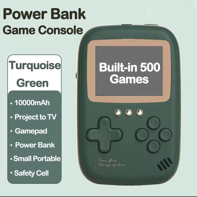 Handheld Games Console 10000mA - Retro Gaming Power Bank ulasan dan harga