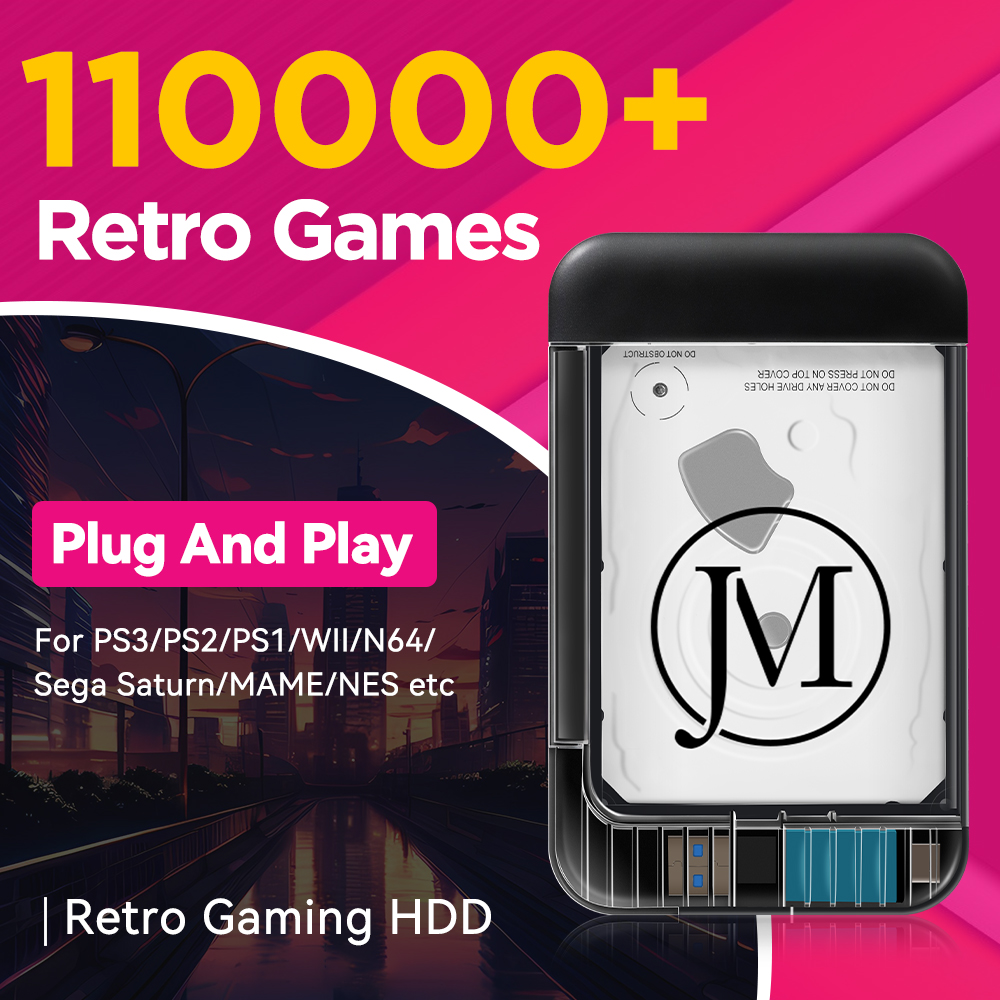 Retro Game HDD With 110000+Ret - Retro Gaming For Windows ulasan dan harga