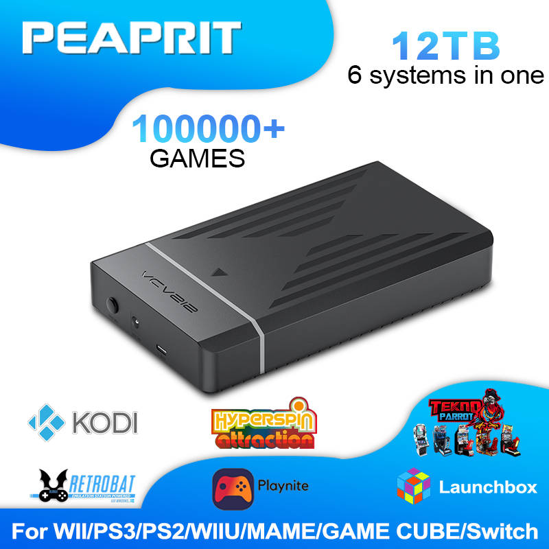 12TB Retro Gaming HDD with Hyp - Retro Gaming For Windows ulasan dan harga