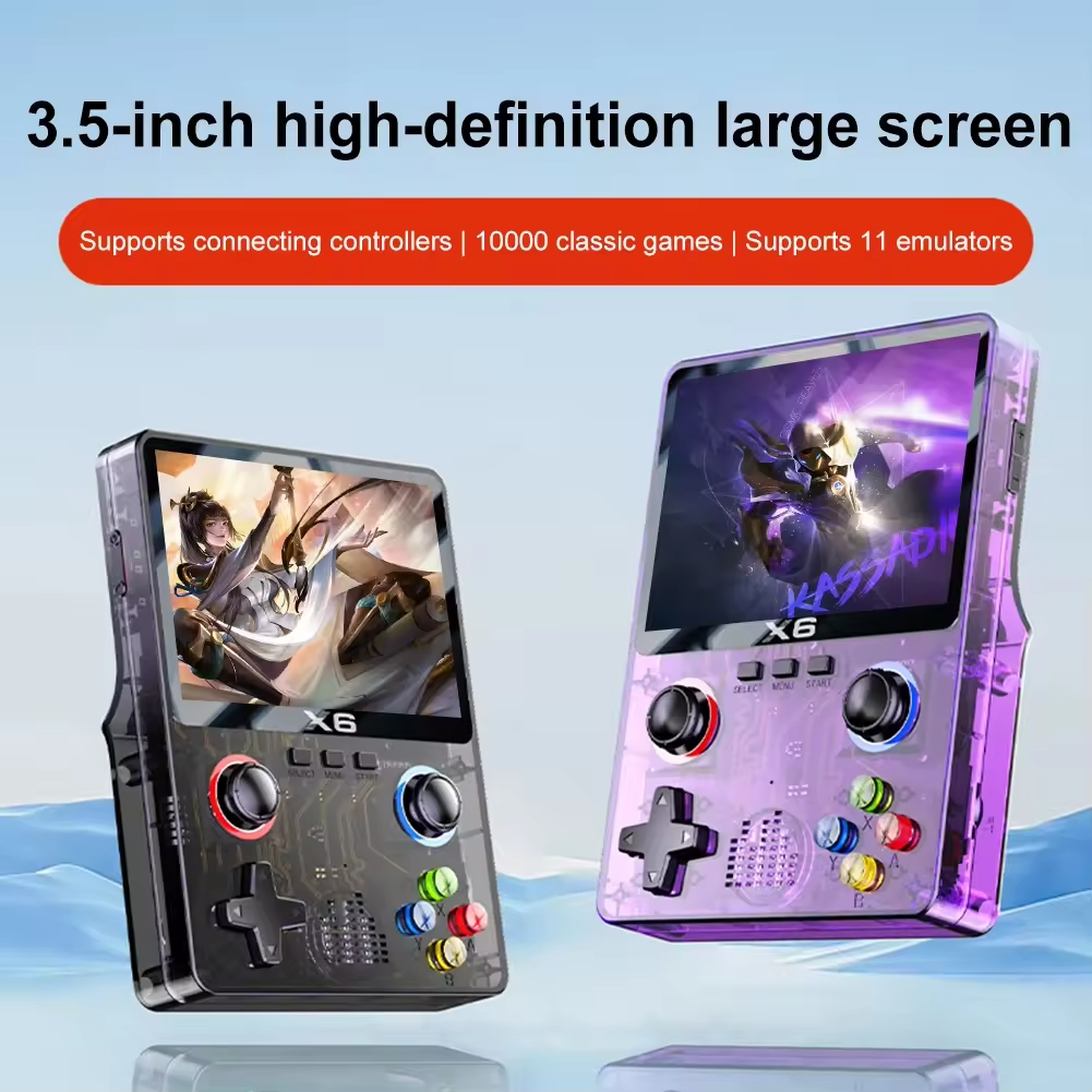 X6 Handheld Game Player 3.5 In - Retro Gaming X6 ulasan dan harga