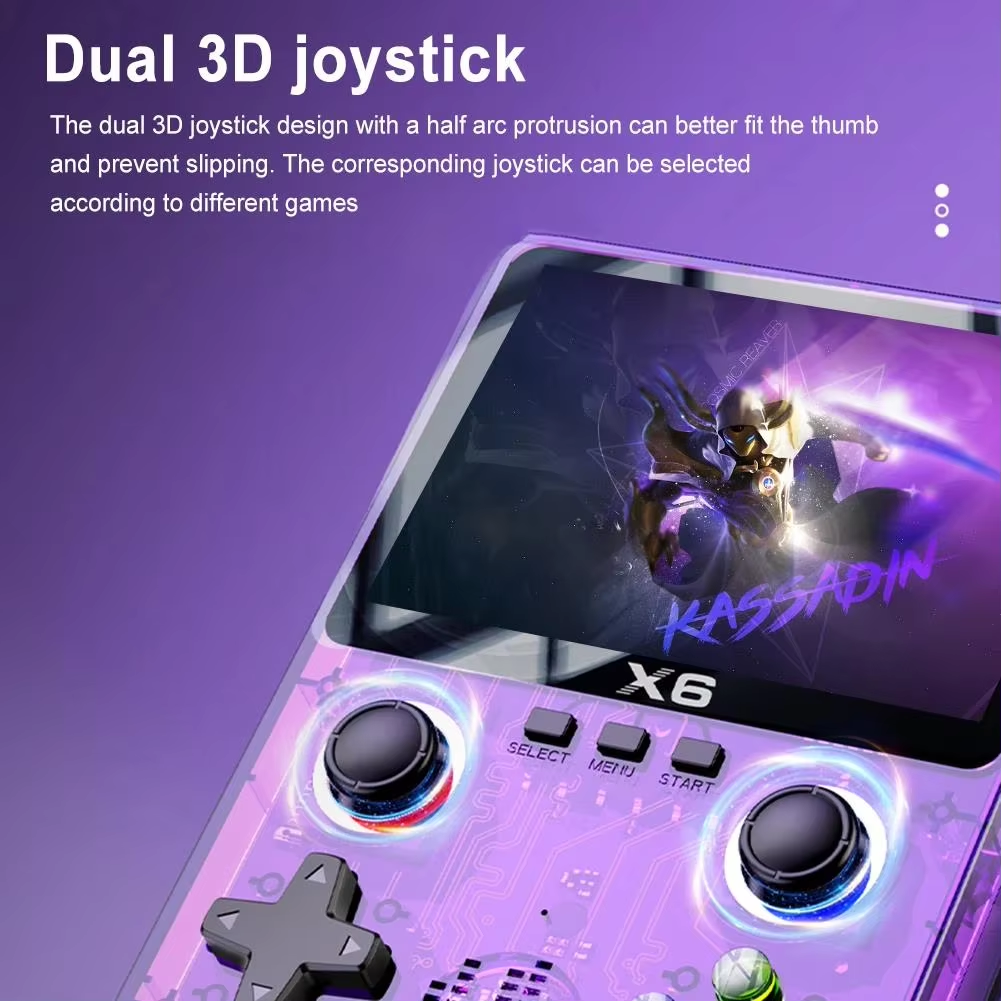 X6 Handheld Game Player 3.5 In - Retro Gaming X6 ulasan dan harga