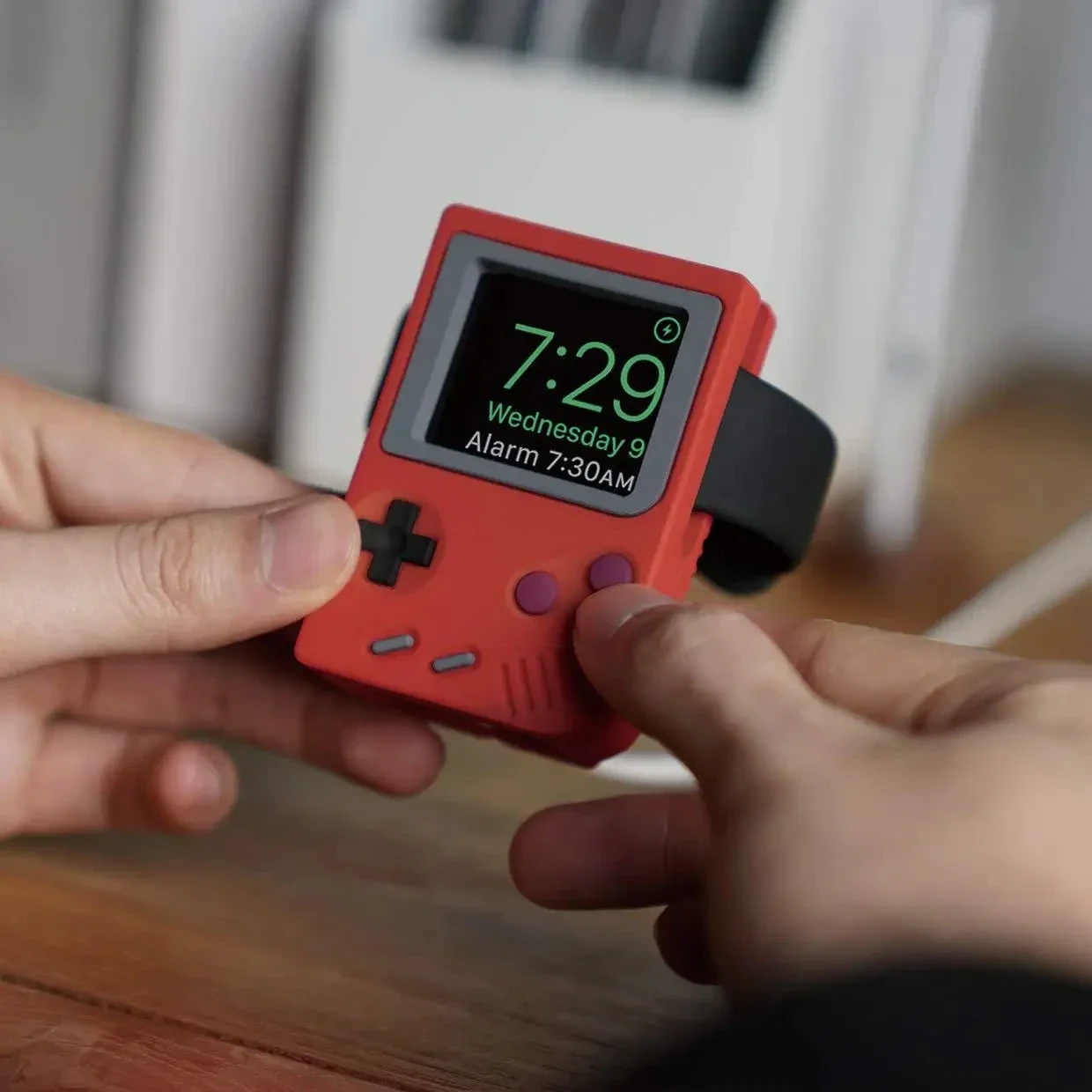 Silicone Holder for IWatch Cha - Retro Gaming Handheld ulasan dan harga