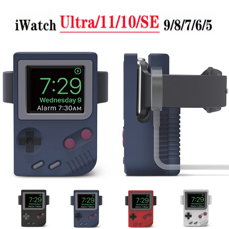 Silicone Holder for IWatch Cha - Retro Gaming Handheld ulasan dan harga