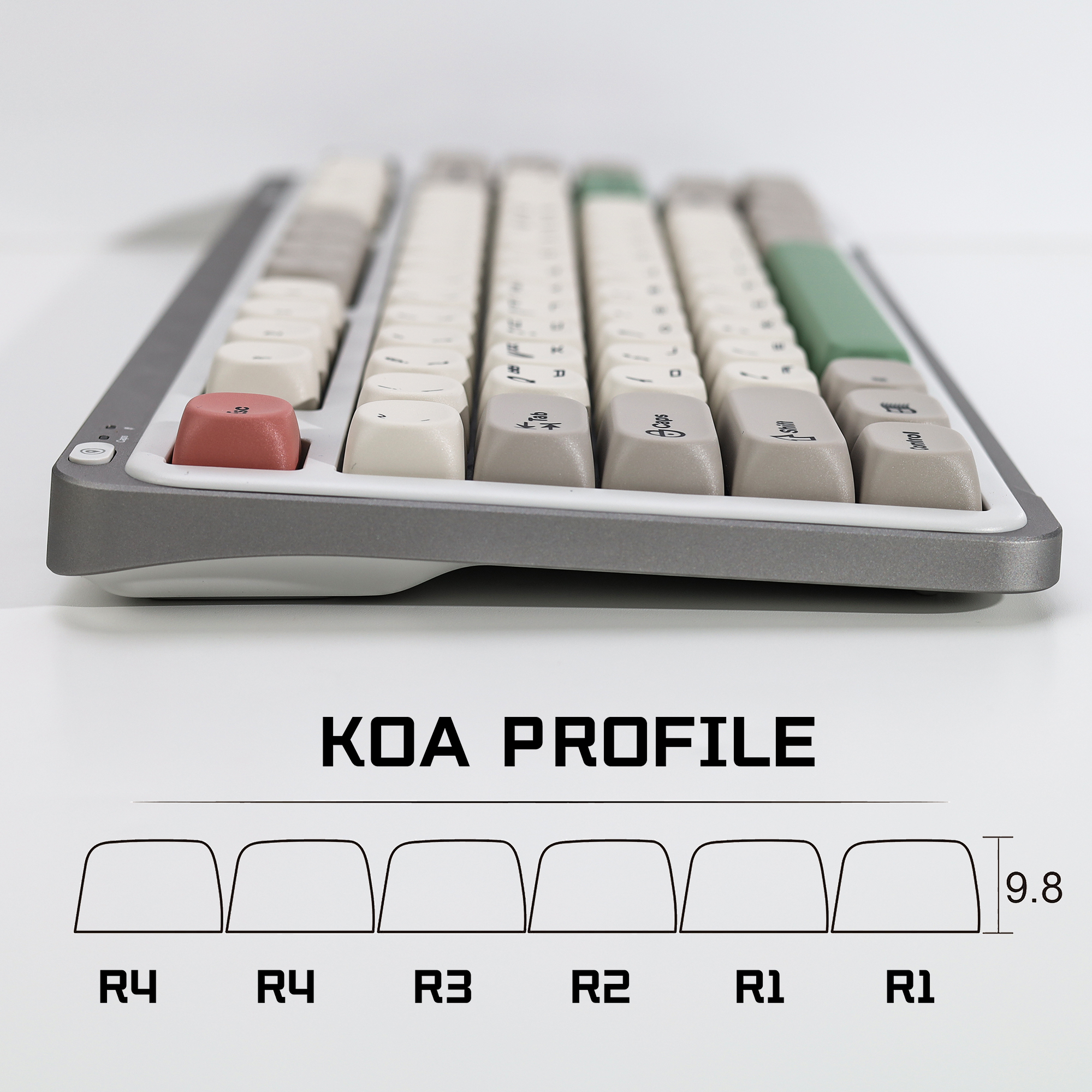KBDiy Korean Keycaps GMK 9009  - Retro Gaming Theme ulasan dan harga