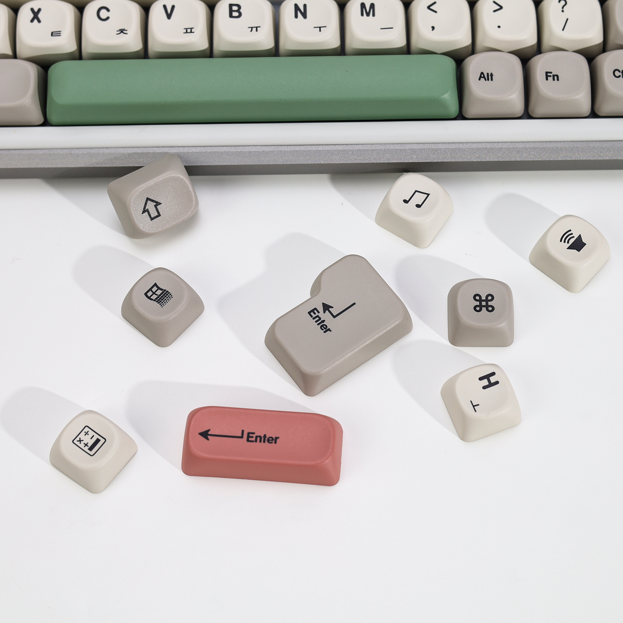 KBDiy Korean Keycaps GMK 9009  - Retro Gaming Theme ulasan dan harga