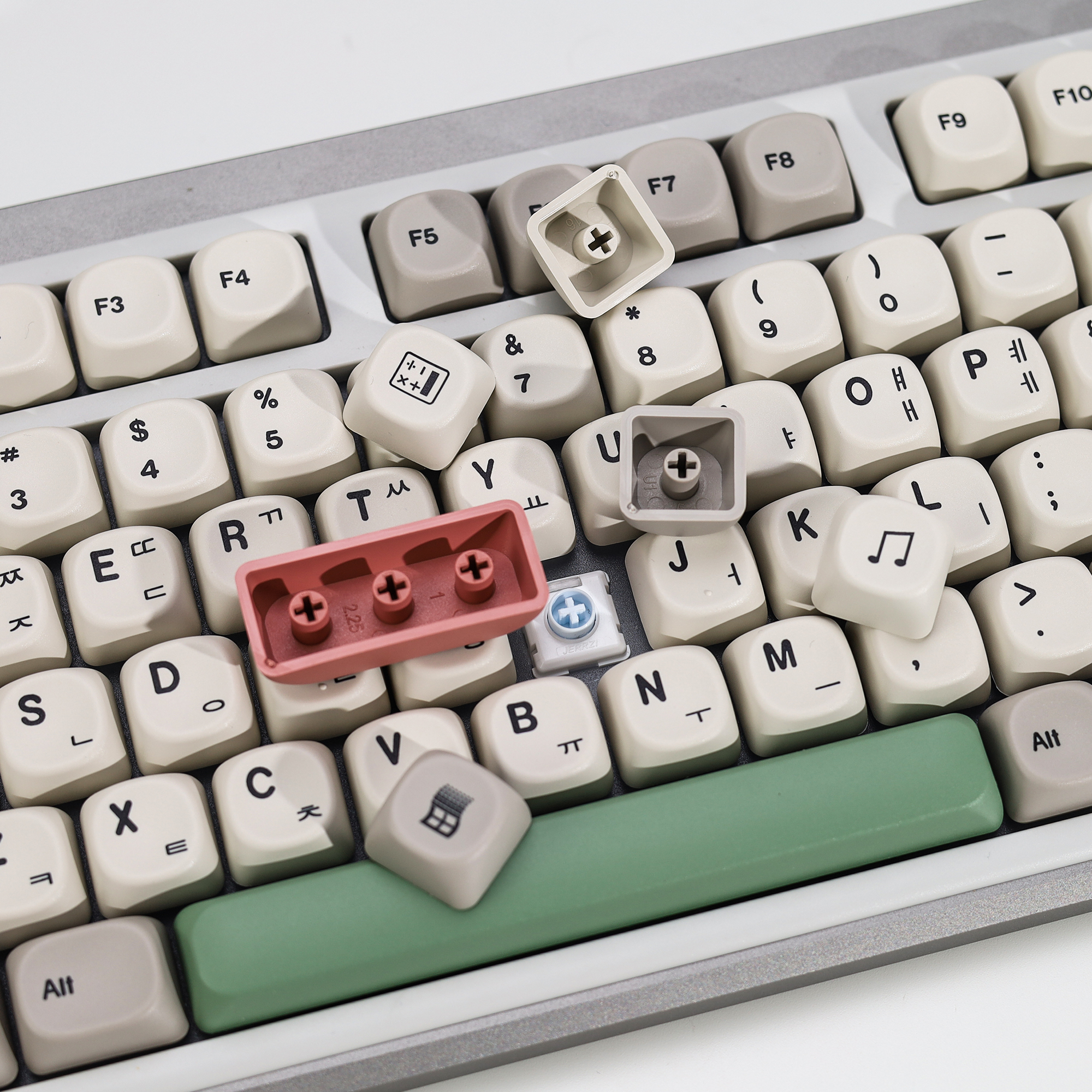 KBDiy Korean Keycaps GMK 9009  - Retro Gaming Theme ulasan dan harga