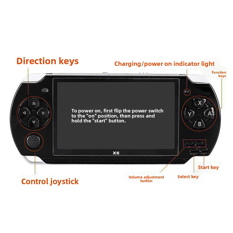 X6 Gaming Console 12 Emulators - Retro Gaming X6 ulasan dan harga