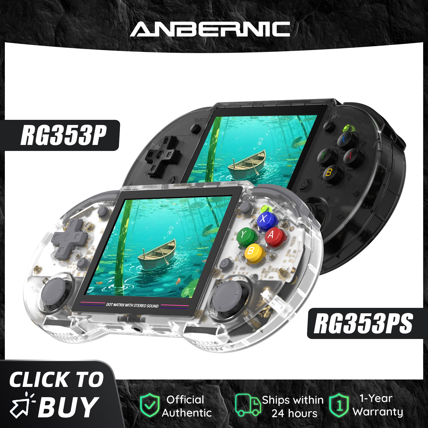 Anbernic  RG353P RG353PS 64 Bi - Retro Gaming Upscaler ulasan dan harga