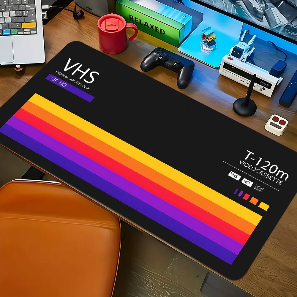 fashion Retro VHS Style art Mo - Retro Gaming Keyboard And Mouse ulasan dan harga