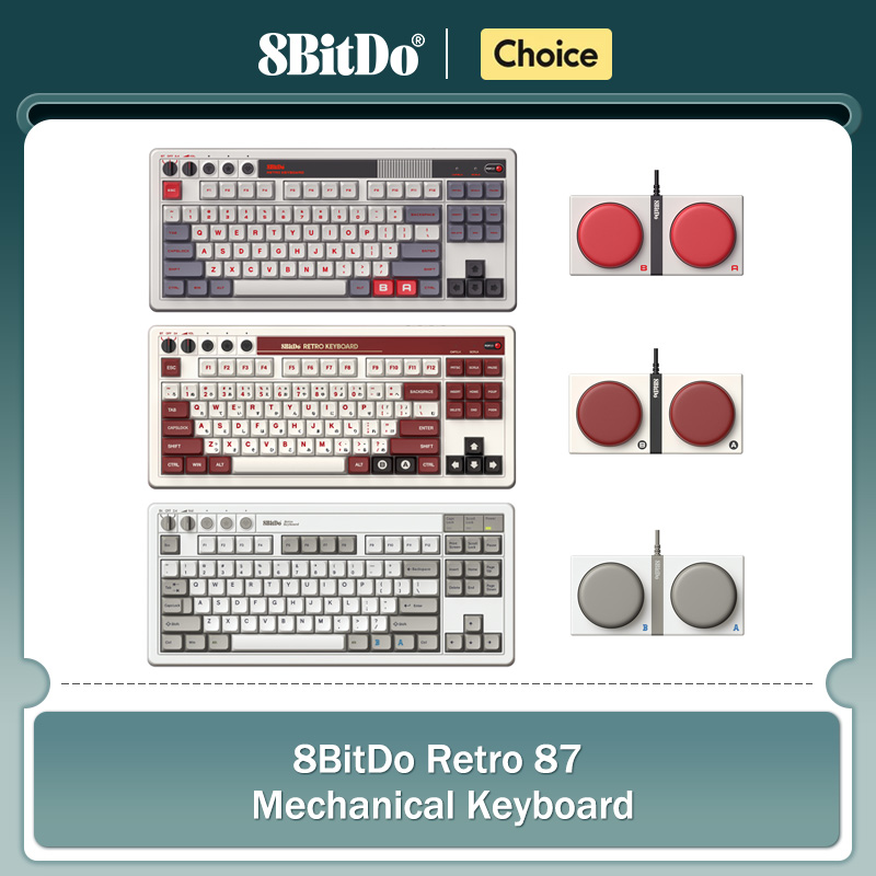 8Bitdo Retro Mechanical Keyboa - Retro Gaming For Windows ulasan dan harga