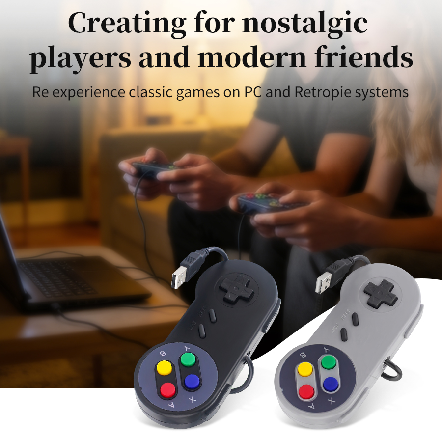USB Gamepad Gaming Joystick Re - Retro Gaming For Windows ulasan dan harga