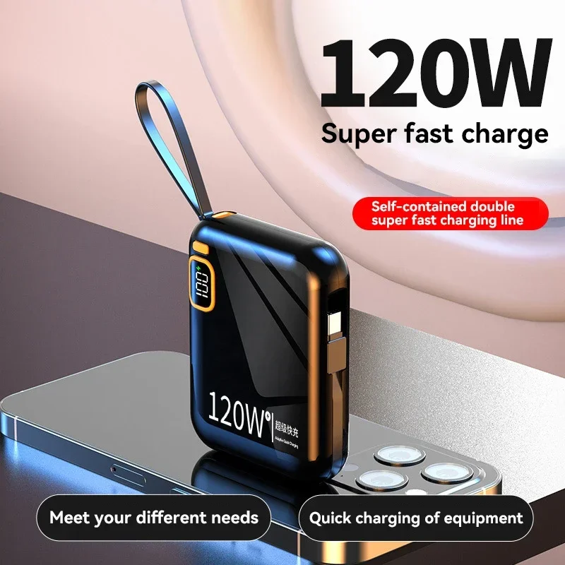 100000mAh 120W Portable Power  - Retro Gaming Power Bank ulasan dan harga