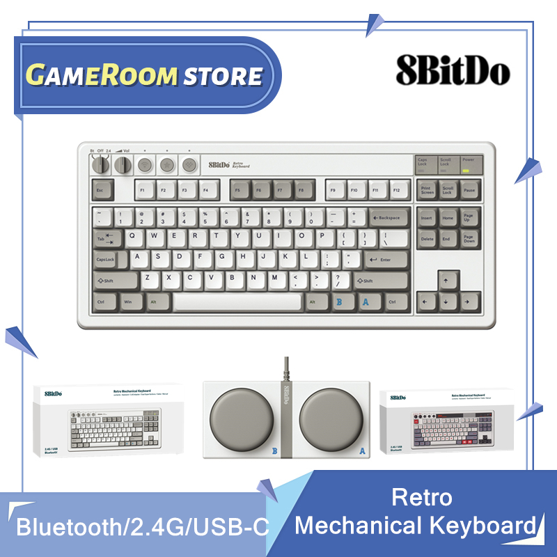 8Bitdo Retro Mechanical Keyboa - Retro Gaming For Windows ulasan dan harga