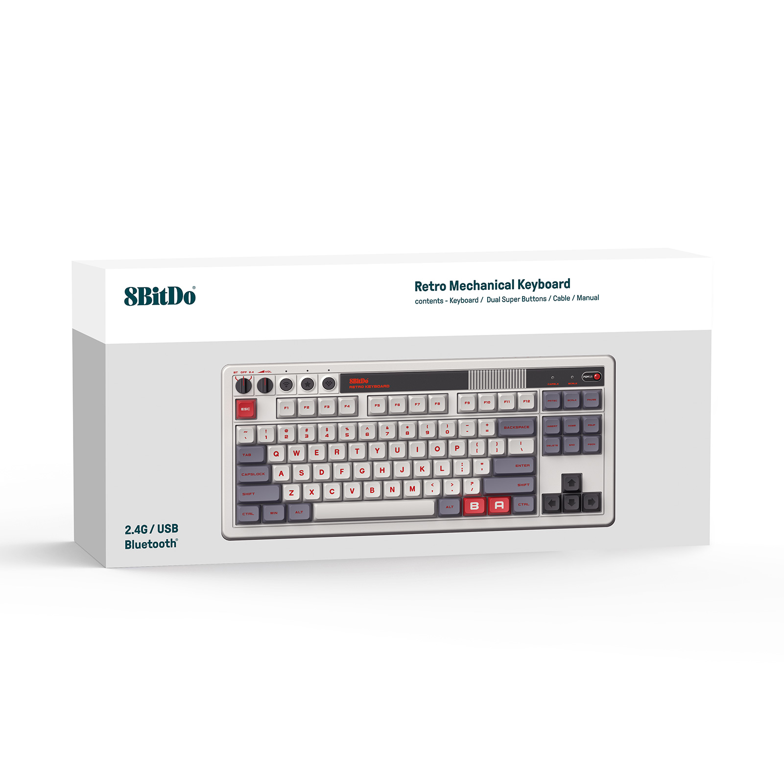 8Bitdo Retro Mechanical Keyboa - Retro Gaming For Windows ulasan dan harga